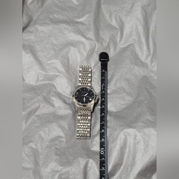 Gucci Silver and Blue Women\'s Watch